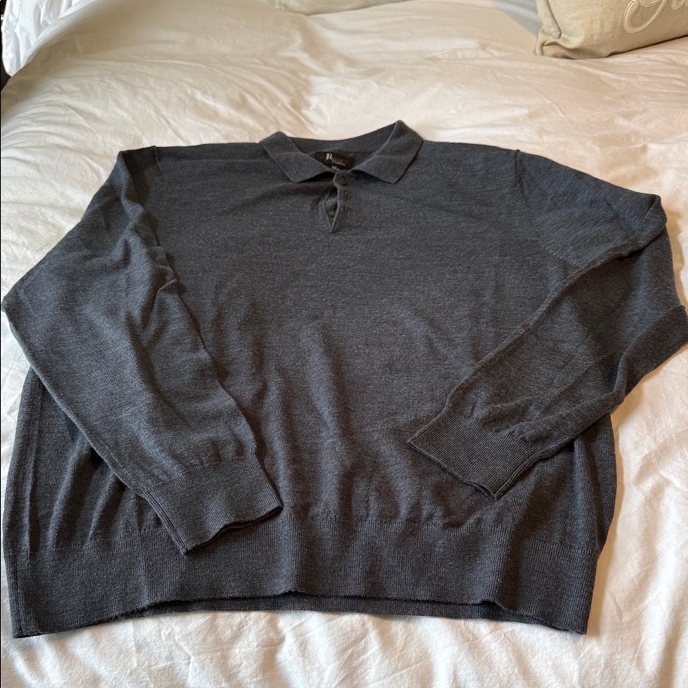 On Running Dark Gray Crewneck Sweater